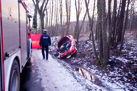 Tragedia koło Pomorskiej Wsi. Nie żyją dwie osoby