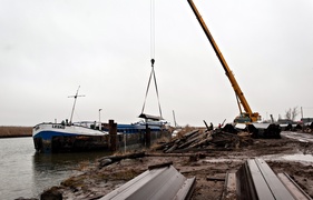 Rzeka Elbląg jak plac budowy
