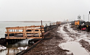 Rzeka Elbląg jak plac budowy