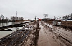 Rzeka Elbląg jak plac budowy zdjęcie nr 255266