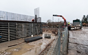 Rzeka Elbląg jak plac budowy