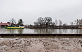 Rzeka Elbląg jak plac budowy