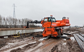 Rzeka Elbląg jak plac budowy