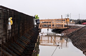 Rzeka Elbląg jak plac budowy