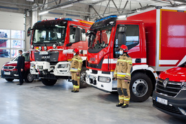 Są nowe wozy, a wkrótce nowa strażnica