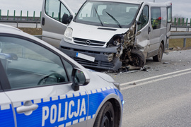 Kierowca bmw uderzył w opla