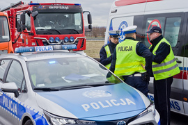 Kierowca bmw uderzył w opla