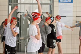 Wiosenny kraul i motylek