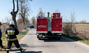 Zderzenie w Łęczu, kierowca uciekł