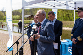 Na Kanale Elbląskim będzie nowa stacja przesiadkowa