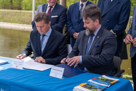 Na Kanale Elbląskim będzie nowa stacja przesiadkowa