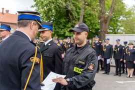 Awanse i nagrody dla strażaków