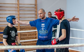 Treningowa szermierka na pięści