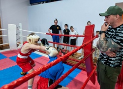 Treningowa szermierka na pięści