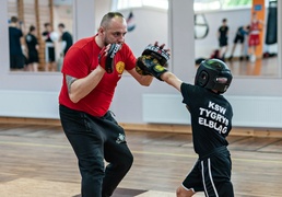 Treningowa szermierka na pięści