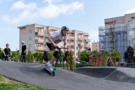 Na pumptracku rządzą hulajnogi