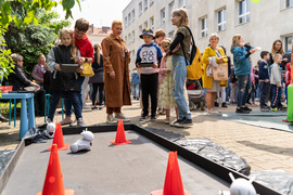 Festyn sąsiedzki z okazji Dnia Dziecka w SP 21