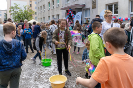 Festyn sąsiedzki z okazji Dnia Dziecka w SP 21