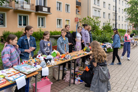 Festyn sąsiedzki z okazji Dnia Dziecka w SP 21