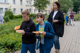 Festyn sąsiedzki z okazji Dnia Dziecka w SP 21