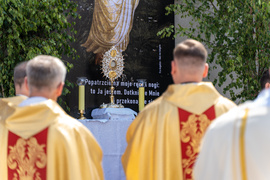 Przez miasto przeszły procesje Przez miasto przeszły procesje