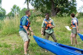 Kajakiem wokół Wyspy Spichrzów  (portEl testuje) 