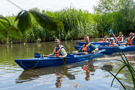 Kajakiem wokół Wyspy Spichrzów  (portEl testuje) 
