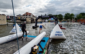 Cała Polska pływała w rzece Elbląg