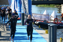 Miasto żyło triathlonem