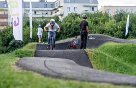 Pumptrack w parku Traugutta otwarty