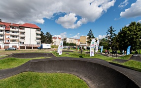 Pumptrack w parku Traugutta otwarty