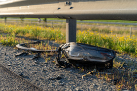 Dachowanie na obwodnicy Elbląga