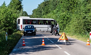 Wypadek w Jagodnie, droga 503 zablokowana zdjęcie nr 266500