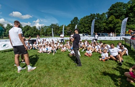Mistrzowski trening w lesie