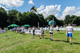 Mistrzowski trening w lesie