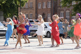 Elbląg planem zdjęciowym spektaklu tanecznego