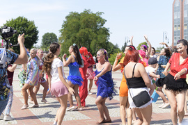 Elbląg planem zdjęciowym spektaklu tanecznego