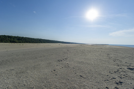 To najszersza plaża w Polsce