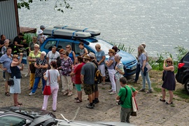 Pod  elbląską banderą