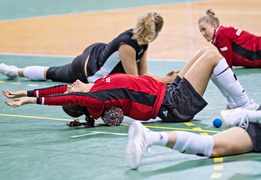 Siatkarska reprezentacja trenowała w Elblągu