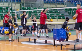 Siatkarska reprezentacja trenowała w Elblągu