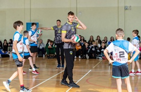 Spotkanie z siatkarskimi mistrzami