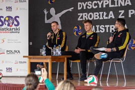 Spotkanie z siatkarskimi mistrzami