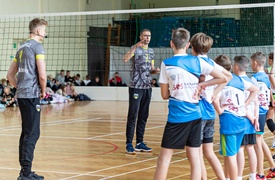 Spotkanie z siatkarskimi mistrzami