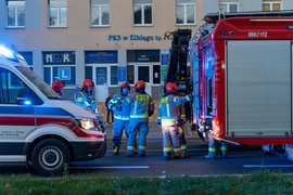 Wypadek na Grunwaldzkiej, trzy osoby w szpitalu
