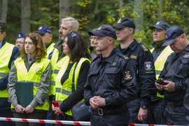 Pożar w bazie paliw i lasach Zaporowa