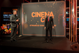 Nowe kino w Elblągu od środka