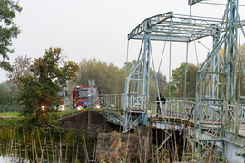 Przerwany wał na rzece Tina. Winne bobry
