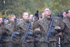 Po przysiędze Wojsk Obrony Terytorialnej