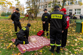 Strażacka młodzież ćwiczyła w Zwierznie